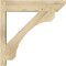 Ekena Millwork Legacy Slat Rough Sawn Outlooker, Douglas Fir, 6"W x 24"D x 24"H OUT06X24X24LEC06RDF - alternate 2